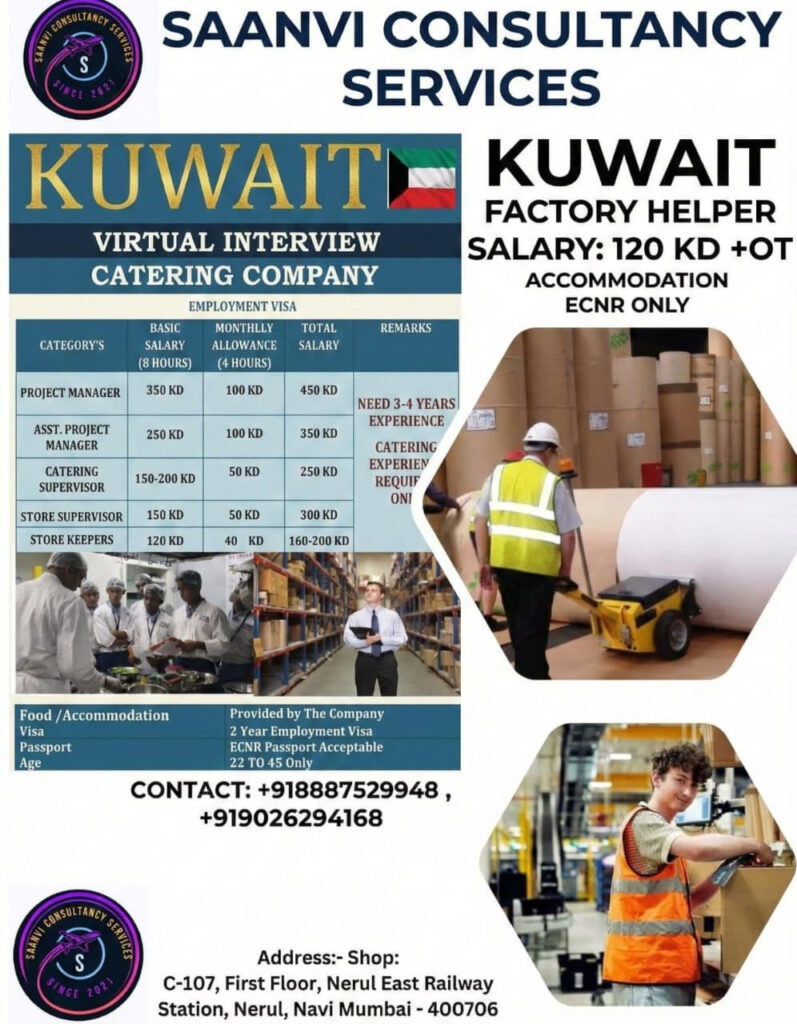 Recuirement for Kuwait