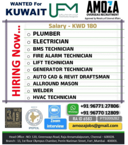 Kuwait Job Vacancy